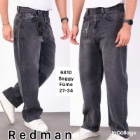 Джинсы мужские REDMAN JEANS 6810 BAGGY Графит