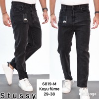 Джинсы мужские REDMAN JEANS 6819 МОМ СЕРО СИНИЙ
