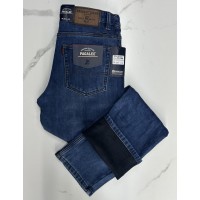 Джинсы мужские PAGALEE JEANS 1588 СИНИЙ ФЛИС