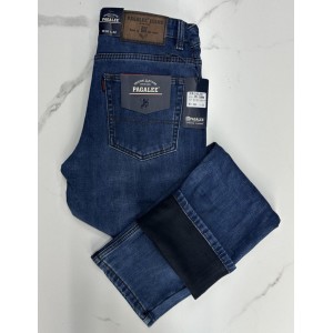 Джинсы мужские PAGALEE JEANS 1588 СИНИЙ ФЛИС