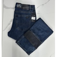 Джинсы мужские PAGALEE JEANS 8254 СИНИЙ БАЙКА