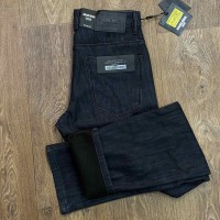 Джинсы мужские REGASS JEANS 8535 ЧЕРНИЛО ФЛИС