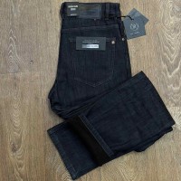 Джинсы мужские REGASS JEANS 8536 ЧЕРНИЛО ФЛИС