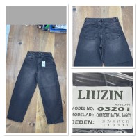 Джинсы женские LIUZIN JEANS 03201-3 BAGGY КОФЕ