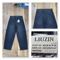 Джинсы женские LIUZIN JEANS 02572-3 BAGGY КОФЕ
