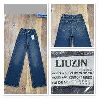 Джинсы женские LIUZIN JEANS 02573-2 ТРУБЫ КОФЕ