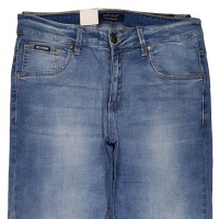 Джинси чоловічі GOD BARON JEANS Полубатал 9158