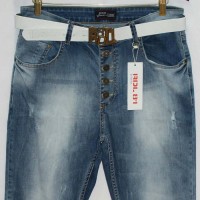 Джинси жіночі Red blue jeans boyfriend 6006