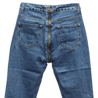 Джинси жіночі зі змійкою ззаду Cracpot jeans MOM 3468B