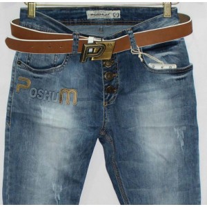 Джинси жіночі Американка Poshum jeans boyfriend 0335