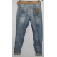Джинси жіночі Американка Турецькі Red blue jeans boyfriend 1030