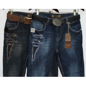 Джинси жіночі Американка Турецькі Red blue jeans boyfriend 1033