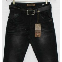 Джинси жіночі Турецькі Red blue jeans boyfriend 1042