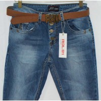 Джинси жіночі Red blue jeans boyfriend 1056