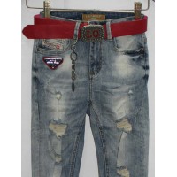 Джинси жіночі Американка висока посадка Lolo blues jeans 1505