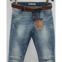 Джинси жіночі Турецькі Red blue jeans boyfriend 2202