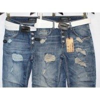 Джинси жіночі Турецькі Poshum jeans boyfriend 4004 a