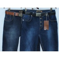Джинси жіночі Турецькі Red blue jeans boyfriend 2018