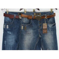 Джинси жіночі Турецькі Red blue jeans boyfriend 2021