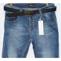 Джинси жіночі Red blue jeans boyfriend 2034