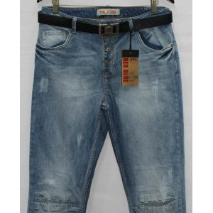 Джинси жіночі Американка Турецькі Red blue jeans boyfriend 2209
