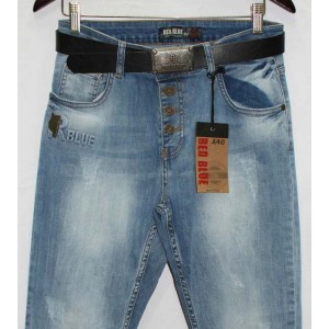 Джинси жіночі Американка Турецькі Red blue jeans boyfriend 2219
