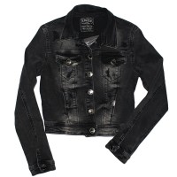 Джинсова курточка укорочена Liuzin jeans 0901