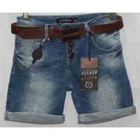 Джинсові шорти POSHUM JEANS boyfriend 0602