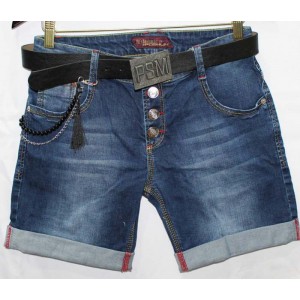 Джинсовые шорты POSHUM JEANS boyfriend 0612