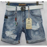 Джинсові шорти Турецькі Poshum jeans boyfriend 0701