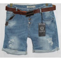 Джинсові шорти POSHUM JEANS boyfriend 0701a