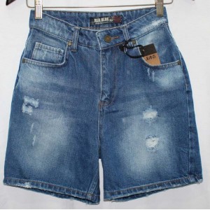 Джинсові шорти Турецькі MOM Red blue jeans 6613