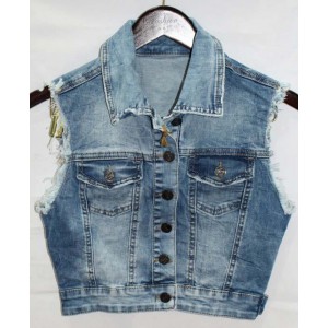 Джинсові жилети Crackpot jeans 6240 B